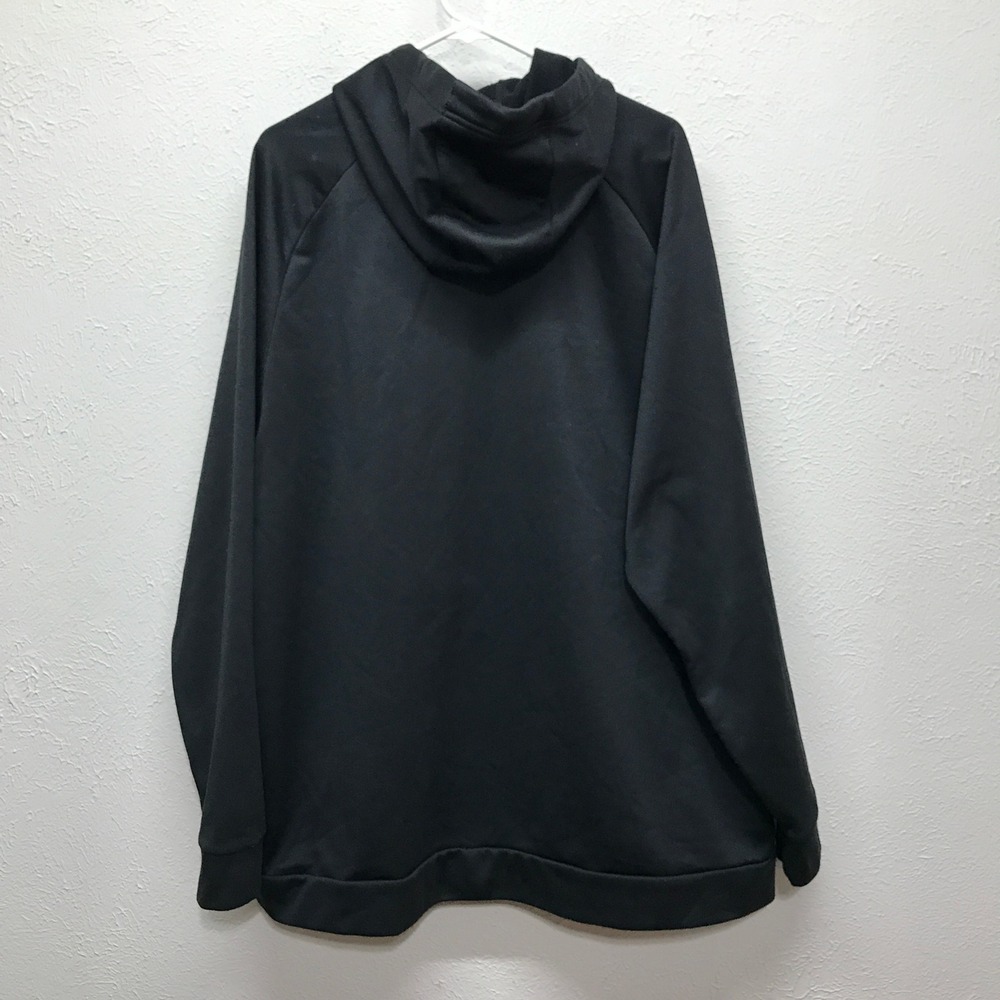 Nike Therma-FIT Swoosh Hoodie Mens 2XL Black Pullover Training Jacket CU6238-010 - Picture 4 of 9